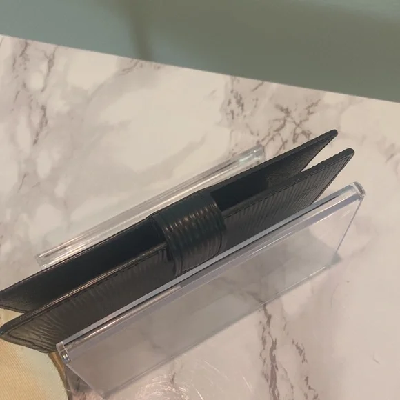 🇫🇷LOUIS VUITTON BLACK EPI AGENDA PM/ PASSPORT HOLDER/ CARD SLOTS with … - Picture 5 of 9